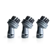 Nylon Round Brushes for Vaporetto Easy Plus, Go, Smart Mop and Smart 100 (Kit with 3)
