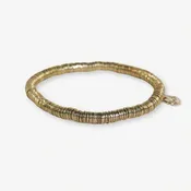 Grace Solid Stretch Bracelet Gold