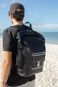 30L Water Resistant Backpack | Ripstop Nylon | Black