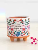 Thank You Mini Artisan Planter
