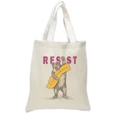RESIST CA Bear 6 oz Cotton Bag — San Francisco Mercantile