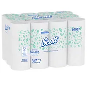 04007 SCOTT CORELESS 2ply TOILET TISSUE  SINGLE ROLL – 1000sht/roll, 36rolls/cs