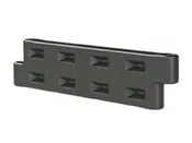 12" Plastic Playground Border with Built In Surfacing Guide and Galvanized Spike