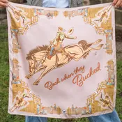 Back When they Bucked Wild Rag