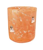 Candy Corn Ghost 12oz Icon Confetti Halloween Candle