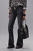 Boy Flare - Essex Black Stretch