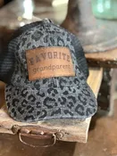 "Favorite Grandparent" Criss Cross Pony Cap