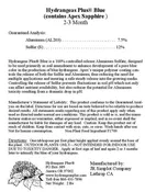 Controlled Release Aluminum Sulfate