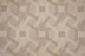 Discount Fabric DRAPERY Blush, Gray & Winter White Geometric Interlock/Free Sample Available