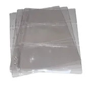 Dansco Currency Book Blank Vinyl Page - 3 pocket