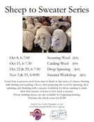 Sheep to Sweater Series — Fire On the Mountain