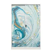 2 Door Pattern Printing Wardrobe