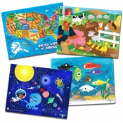 4-Pack Puzzles Colors