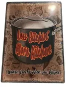 11" X 17" TIN SIGN LESS BITCHIN MORE KITCHEN WOMEN LOVE WHEN YOU RHYME NEW