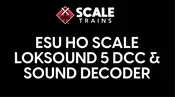 ESU HO Scale LokSound 5 DCC & Sound Decoder
