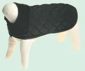 black quilted nylon jacket