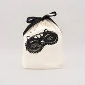 Bag-all - Cat Sleepy Mask Bag - Cream