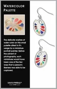 Celebration of Art Artist Palette Earrings