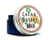 100 Percent Pure Cocoa Butter Natural Aroma Facial Moisturizer For Skin Softening 4 Oz Jar Cosmetic Use