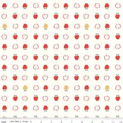 Cotton Nook - Apples - Vintage White
