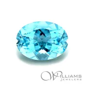 11.48ct Oval Swiss Blue Topaz