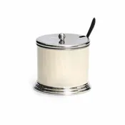Enamel honey/jam/horseradish jar