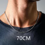 3mm Figaro Chain Necklace