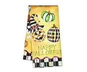 MacKenzie-Childs Happy Halloween Dish Towel