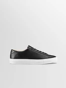 Capri Leather Sneaker in Onyx Wide Fit