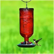Perky-Pet Red Antique Hummingbird Feeder