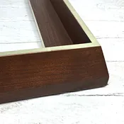 Essex Modern - Cherry / Chestnut 16K Gold Top Floater
