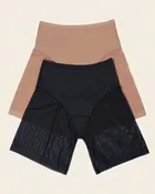 2-Pack Truly Undetectable Sheer Shaper Shorts
