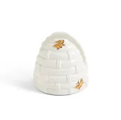 Porcelain Bee Skep Napkin or Sponge Holder