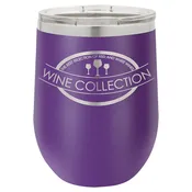 12oz Insulated Stemless Wine Glass