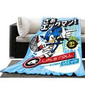 Sonic The Hedgehog Fleece Throw Blanket | 45 x 60 Inches