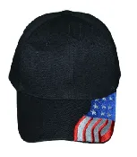 Baseball Hat With Flag Of USA