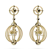 Bird Cage Drop Earrings