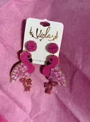 Flamingo Earrings — Alex Malay
