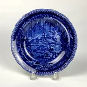 Staffordshire "Palestine" plate — Charles Haver Antiques