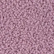 15/0 Matte Opaque Dusty Orchid Miyuki Seed Bead 15-2024 10g