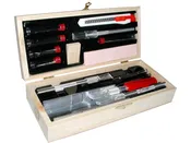 Wooden Box Knife/Tool Set