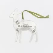 Baby's 1st Christmas Ornament - Deer