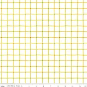 100 Aker Woods by Jill Howarth : Picnic Plaid in White : Riley Blake