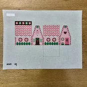 3D Peppermint Gingerbread House