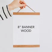 8" Wood Hanger Frame