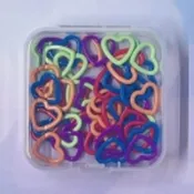 Coley Stitch Marker Rings Metal