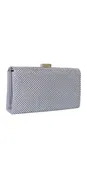 All Over Rhinestone Top Closure Handbag