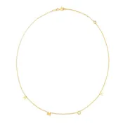 14K Gold "Amor" Necklace