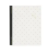 2026-2027 Black Swiss Dot Monthly Academic Planner