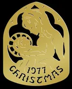 1977 Brass Biedermann Ornament
